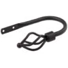 B&M Small Black Twist Curtain Hold Backs 2pk 1 B&M Small Black Twist Curtain Hold Backs 2pk -Kitchen and Tableware Store 390199 black small twist hold backs1