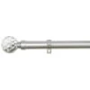 B&M Shiny Nickle Gem Curtain Pole 120 - 220cm 2 B&M Shiny Nickle Gem Curtain Pole 120 - 220cm -Kitchen and Tableware Store 390203 390206 shiny nickle gem curtain pole 1