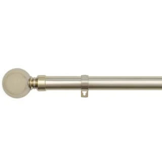 B&M Shiny Gold Orb Curtain Pole 70 - 120cm 3 B&M Shiny Gold Orb Curtain Pole 70 - 120cm - Image 2