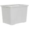 B&M Storage Box With Lid 80L - Grey -Kitchen and Tableware Store 391381 grey 80l storage box and lid 3