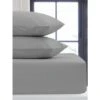 Simply Everyday Silver Pillowcase Pair 1 Simply Everyday Silver Pillowcase Pair -Kitchen and Tableware Store 391656 391657 391660 391661 silver pillow pair single double king sheet 1