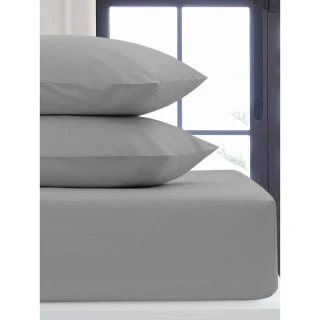 Simply Everyday Silver King Fitted Sheet 3 Simply Everyday Silver King Fitted Sheet