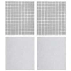 Microfibre Tea Towels 4pk - Check -Kitchen and Tableware Store 392131 simply everyday 4pk microfibre tea towels 45x65cm check 2