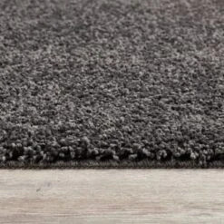 B&M Buddy Plain Shaggy Grey Runner Doormat -Kitchen and Tableware Store 392183 buddy plain shaggy runner 50 x 150cm grey