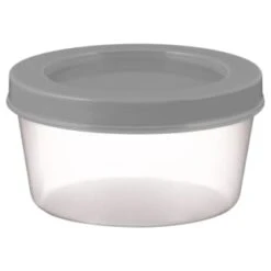 Simply Everyday Stackable Storage Pots 4pk - Grey -Kitchen and Tableware Store 392247 4pk stackable storage pots grey 2