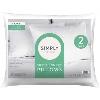 Simply Everyday Super Bounce Pillows 2pk 3 Simply Everyday Super Bounce Pillows 2pk