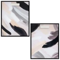 Assorted Abstract Framed Canvas -Kitchen and Tableware Store 392634 abstract framed canvas