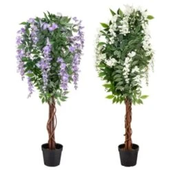 Bloom Wysteria Tree In Pot - Purple -Kitchen and Tableware Store 392870 4ft wysteria tree group