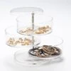 B&M 3 Tier Cosmetic & Jewellery Organiser -Kitchen and Tableware Store 393930 jewelery organiser