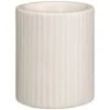 B&M Ribbed Tealight Holder - Cream 1 B&M Ribbed Tealight Holder - Cream -Kitchen and Tableware Store 394331 tealight holder
