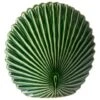 B&M Ceramic Shell Vase 1 B&M Ceramic Shell Vase -Kitchen and Tableware Store 394353 ceramic shell ornament green