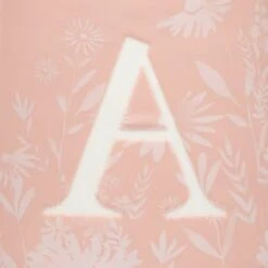 B&M Floral Alphabet Mug (Assorted) 20 B&M Floral Alphabet Mug (Assorted) -Kitchen and Tableware Store 394397 floral alphabet mug pink a 2