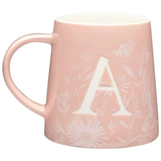 B&M Floral Alphabet Mug (Assorted) 7 B&M Floral Alphabet Mug (Assorted) - Image 5
