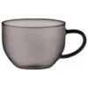 B&M Smoked Glass Coffee Mug -Kitchen and Tableware Store 394433 smoked glass coffee mug1