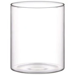 B&M Small Glass Jar With Acacia Wood Lid -Kitchen and Tableware Store 394439 small glass canister with acacia wood 3