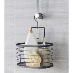 B&M Hanging Bathroom Caddy - Grey 9 B&M Hanging Bathroom Caddy - Grey -Kitchen and Tableware Store 394578 hanging caddy grey