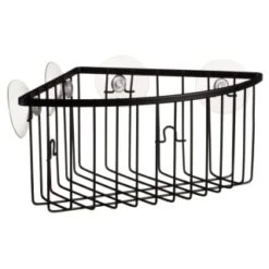 B&M Wire Suction Corner Basket 5 B&M Wire Suction Corner Basket -Kitchen and Tableware Store 394582 wire suction corner basket 2