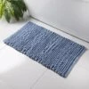 Retreat Knitted Bath Mat 50 X 80cm - Blue 1 Retreat Knitted Bath Mat 50 X 80cm - Blue -Kitchen and Tableware Store 394657 retreat knitted bathmat blue
