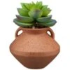 B&M Small Succulent Vase - Orange 1 B&M Small Succulent Vase - Orange -Kitchen and Tableware Store 394662 small vase succulent orange