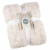 B&M Simply Two Tone Teddy Throw - Natural 2 B&M Simply Two Tone Teddy Throw - Natural -Kitchen and Tableware Store 394924 simply two tone teddy throw natural
