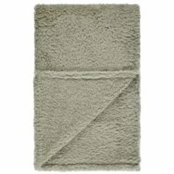 B&M Simply Two Tone Teddy Throw - Sage 9 B&M Simply Two Tone Teddy Throw - Sage -Kitchen and Tableware Store 394928 simply plain teddy throw sage