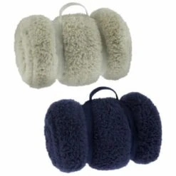 B&M Simply Teddy Navy Rolled Throw -Kitchen and Tableware Store 394930 394931 teddy throw group