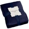Navy Coral Fleece Throw 1 Navy Coral Fleece Throw -Kitchen and Tableware Store 394951 navy coral fleece 4