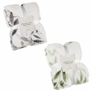 Winston Green Leaf Sherpa Throw 7 Winston Green Leaf Sherpa Throw - Image 5