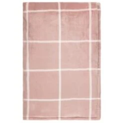 Winston Blush Sherpa Check Throw 8 Winston Blush Sherpa Check Throw -Kitchen and Tableware Store 394980 winston check throw blush 3