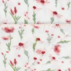 Simply Floral Polar Fleece Throw 2pk -Kitchen and Tableware Store 395002 simply super soft throws 2pk blush floral 4