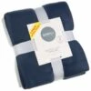 Simply Navy & Grey Polar Fleece Throw 2pk 2 Simply Navy & Grey Polar Fleece Throw 2pk -Kitchen and Tableware Store 395030 simply super soft throws 2pk navy grey