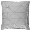 Geo Velvet Cushion - Grey -Kitchen and Tableware Store 395346 geo velvet cushion grey