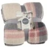 Simply Blush Check Sherpa Throw 1 Simply Blush Check Sherpa Throw -Kitchen and Tableware Store 395364 stripe ocean tide cushion