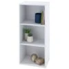 B&M Essentials 3 Tier Shelf - White -Kitchen and Tableware Store 395640 essentials 3 tier shelf white