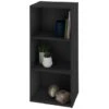 B&M Essentials 3 Tier Shelf - Black -Kitchen and Tableware Store 395642 essentials 3 tier shelf black