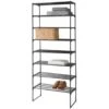 B&M Essentials 8 Tier Storage Shelf -Kitchen and Tableware Store 395740 essentials 8 tier storage shelf