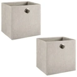 Lokken Cord Storage Cubes 2pk - Light Grey 8 Lokken Cord Storage Cubes 2pk - Light Grey -Kitchen and Tableware Store 395811 2pk cord lokken storage cubes light grey 3