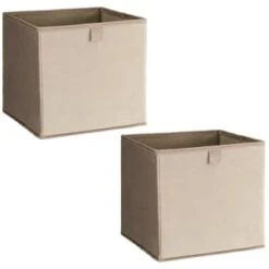 Lokken Velvet Storage Cubes 2pk - Mushroom 8 Lokken Velvet Storage Cubes 2pk - Mushroom -Kitchen and Tableware Store 395837 2pk velvet lokken storage cubes mushroom 3