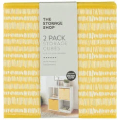 Lokken Mark Making Storage Cubes 2pk - Ochre 9 Lokken Mark Making Storage Cubes 2pk - Ochre -Kitchen and Tableware Store 395847 2pk lokken ochre storage cubes mark making 2
