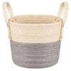 B&M Wicker Basket - Grey 2 B&M Wicker Basket - Grey -Kitchen and Tableware Store 395907 wicker basket grey