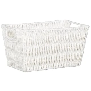 B&M Paper Rope Basket - White 3 B&M Paper Rope Basket - White