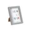 B&M Colourblock Frame 4 X 6" - Silver -Kitchen and Tableware Store 396248 basic colourblock frame 4x6 silver 2