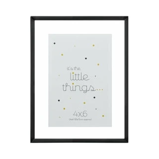 B&M Glass & Metal Photo Frame 4x6" 4 B&M Glass & Metal Photo Frame 4x6" - Image 2