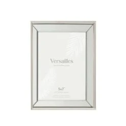 B&M Mirror Glass Photo Frame 5x7" -Kitchen and Tableware Store 396353 mirror glass frame 5x7 1