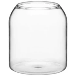 B&M Small Glass Jar With Cork Lid -Kitchen and Tableware Store 396483 small glass jar with cork lid 3