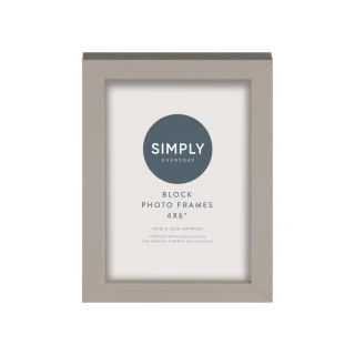 Simply Everyday 4 X 6" Block Frames 3pk - Grey 5 Simply Everyday 4 X 6" Block Frames 3pk - Grey - Image 3