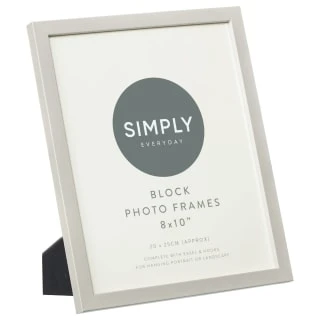 Simply Everyday 8 X 10" Block Frames 3pk - Grey 4 Simply Everyday 8 X 10" Block Frames 3pk - Grey - Image 2