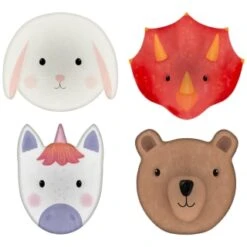 Kids Animal Shaped Plate - Bear -Kitchen and Tableware Store 398586 kids animal shaped plates group