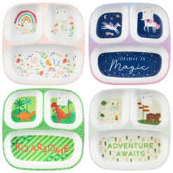 Kids Small Platter - Dinosaur 9 Kids Small Platter - Dinosaur -Kitchen and Tableware Store 398592 398594 kids small platter group 1