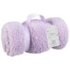 Simply Kids Teddy Throw - Lilac -Kitchen and Tableware Store 400209 simply kids teddy rolled kids throw lilac 4